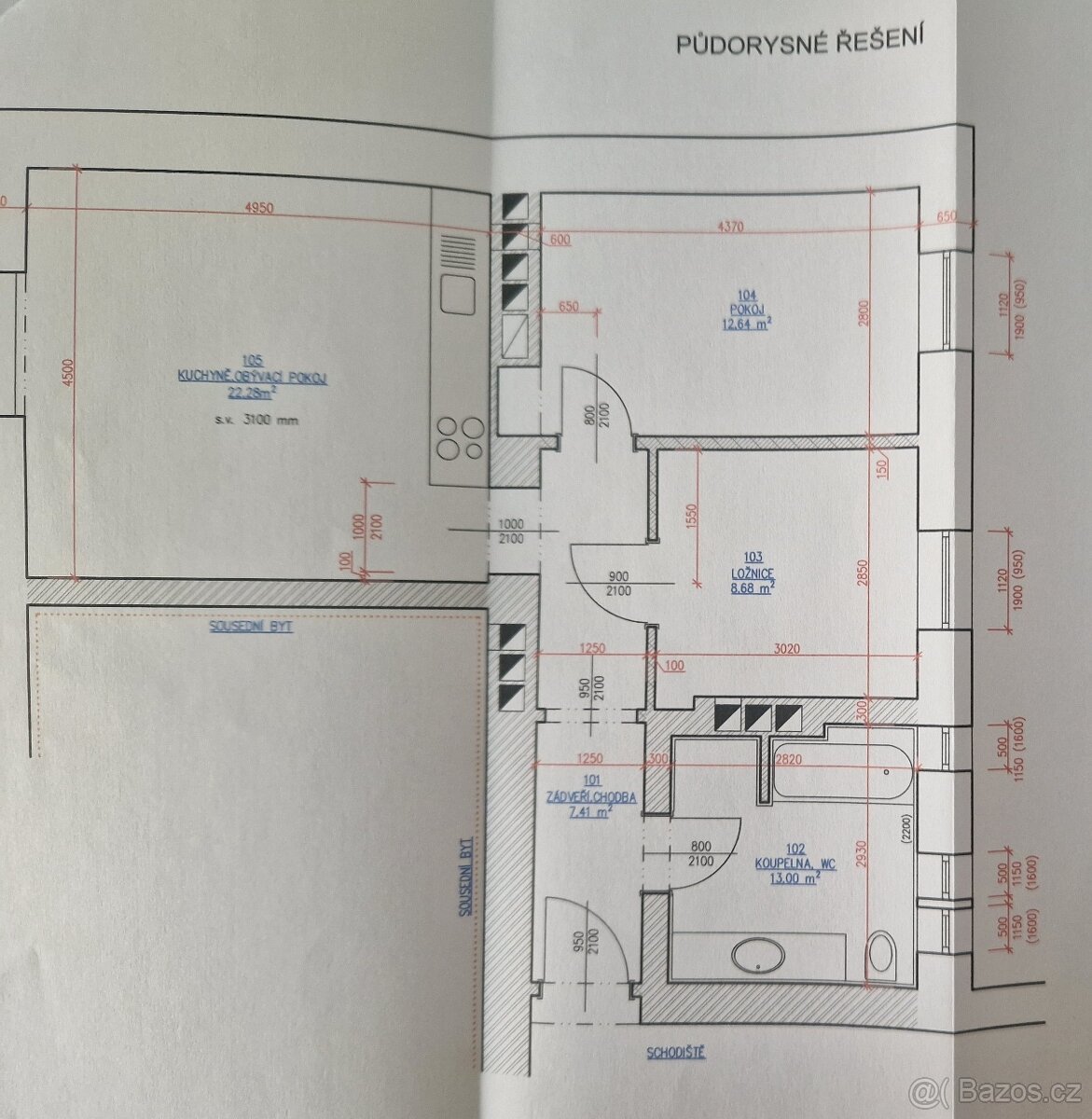 Prodej bytu 3+kk 64 m² Břeclav, Riegrova - 15