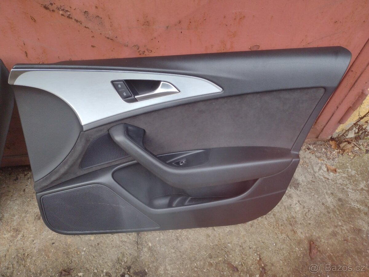 Audi A6 c7 4g alcantara sedačky S-Line a tapecirunky - 15