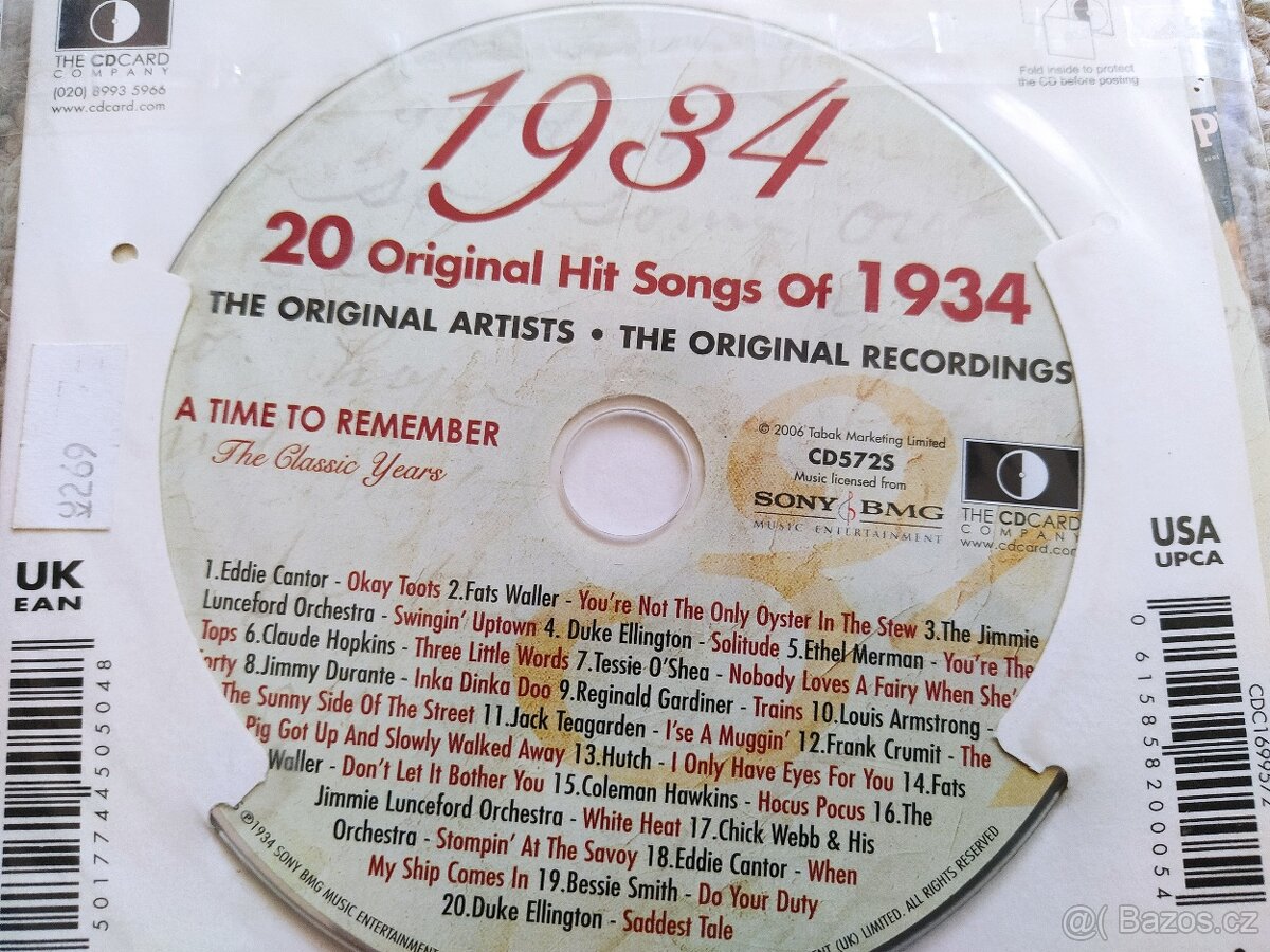 18xCD Time to Remember (výběry hitů) - skladby viz fota - 15