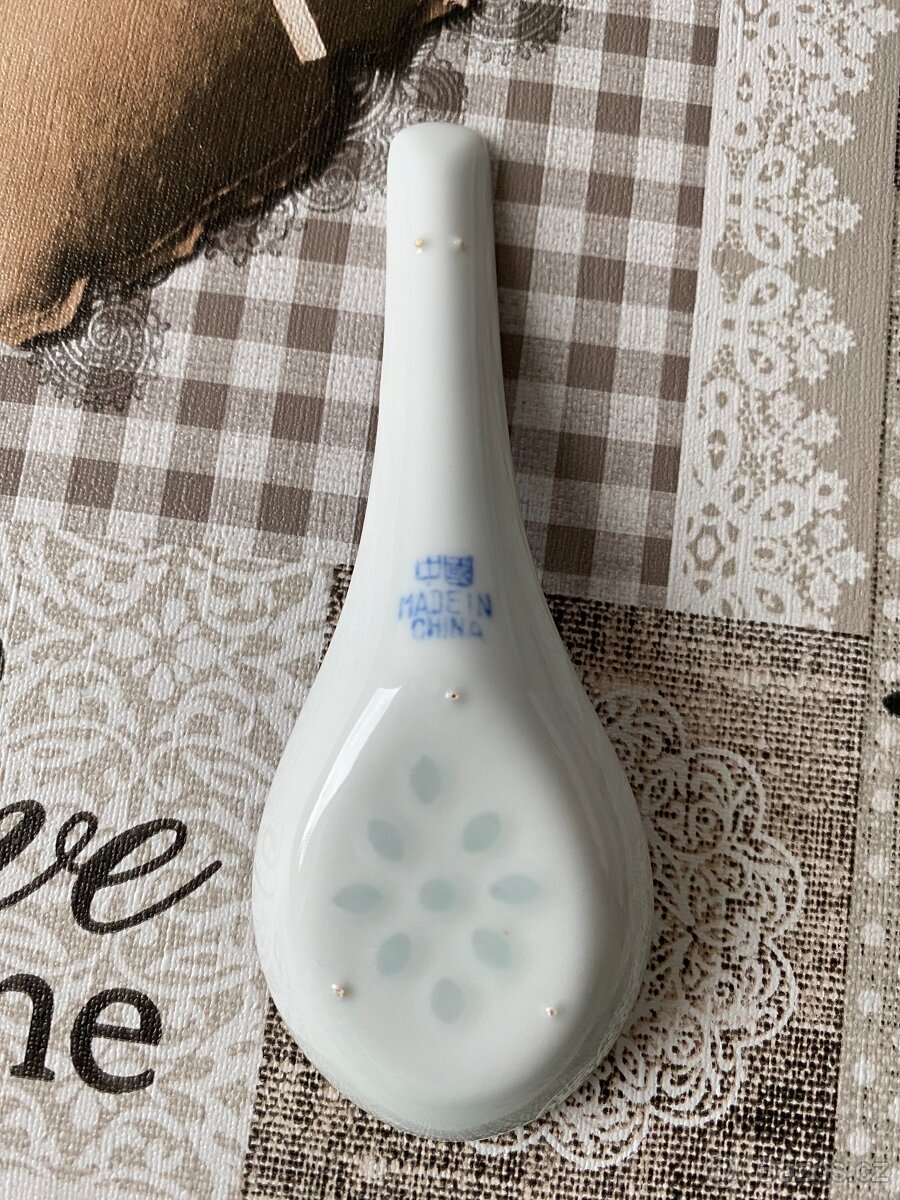 Nová retro souprava z čínského porcelánu I - rýžové zrno - 15