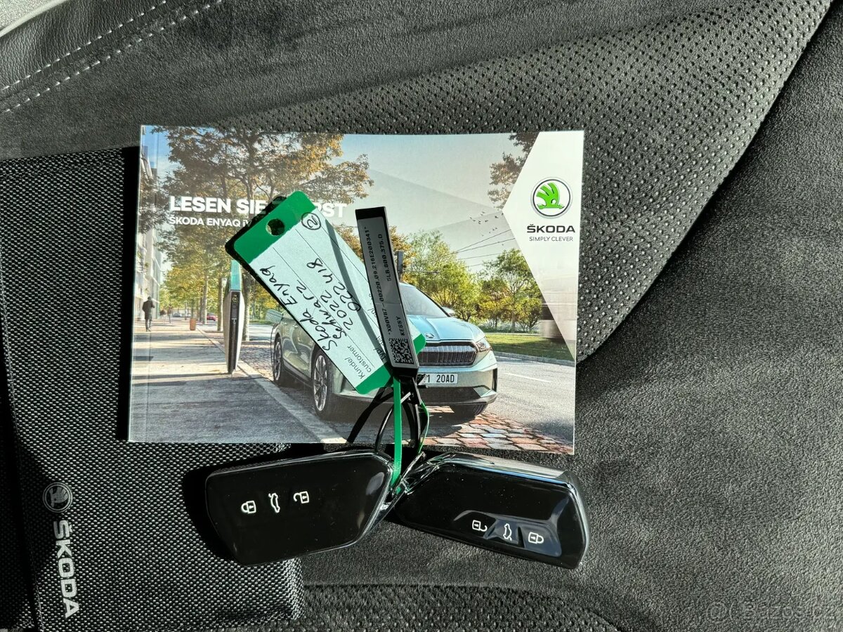 Škoda Enyaq 4x4 sportline 195kw/tepelko/360°kam/head-up/DCC - 15