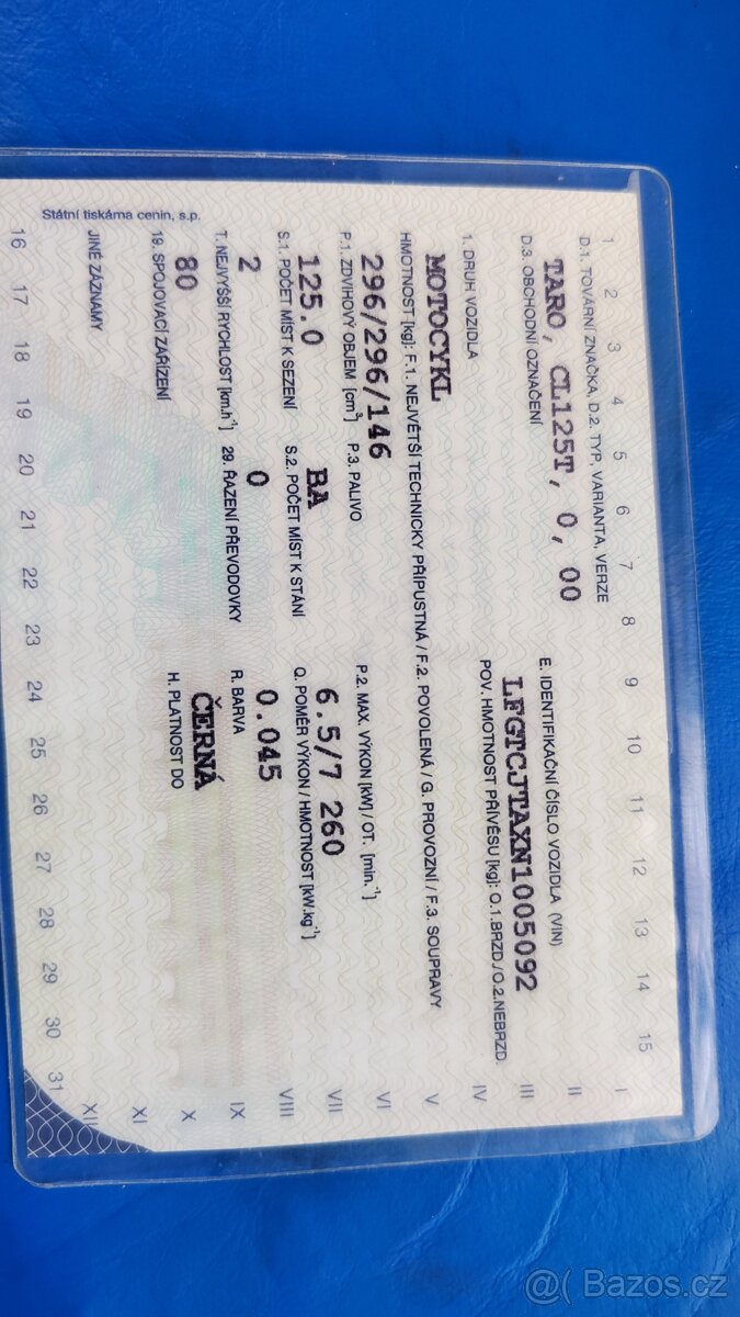 Prodám skútr Alexone 125 - 15