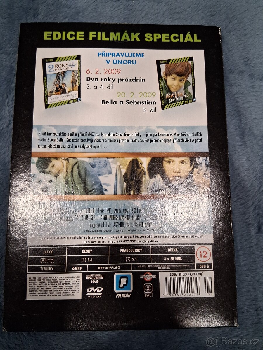 DVD - Bella a Sebastian i Sebastián mezi lidmi. - 15