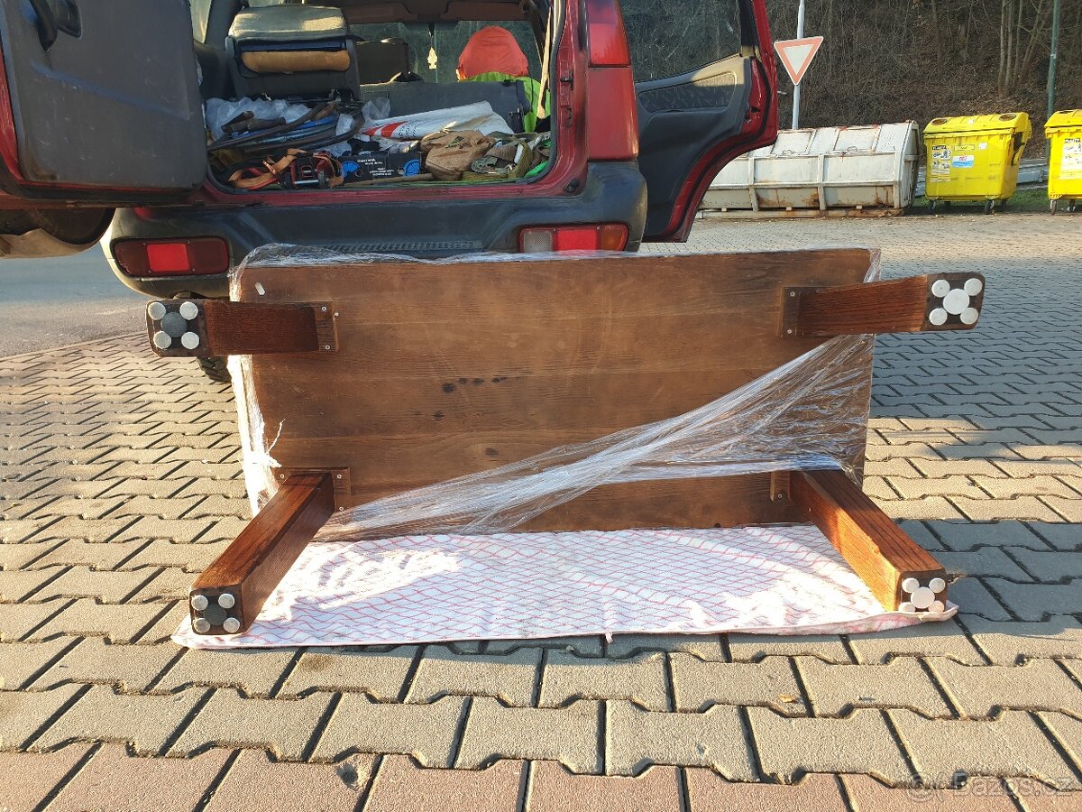 Dubový stolek Holandsko - 15