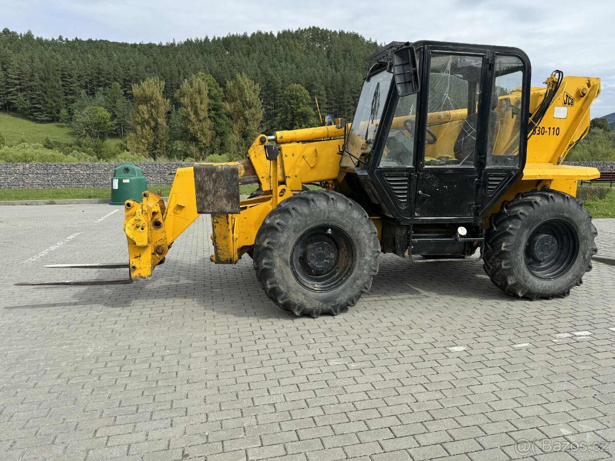 Teleskopický nakladač tovární značky jcb loadall 530-110 - 15