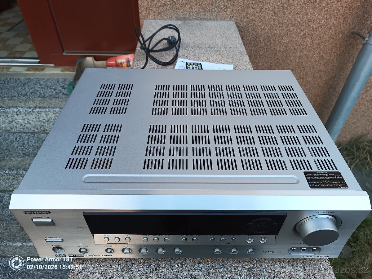 ONKYO TX-SR503E RECEIVER+CZ návod, dálka - 15
