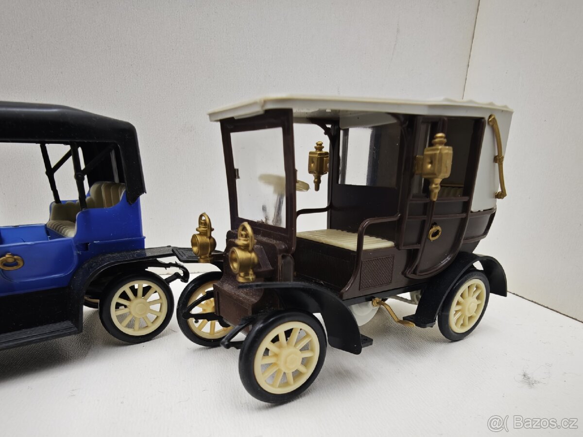 Staré retro hračky,autíčka igra oldtimer - 15