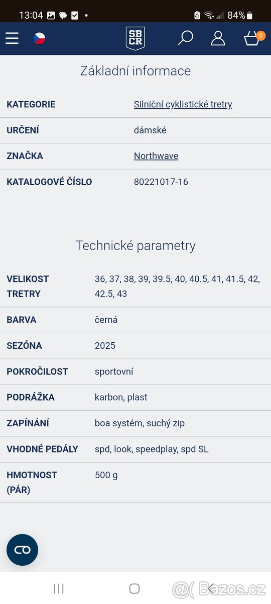 Tretry NW vel.37 - 15