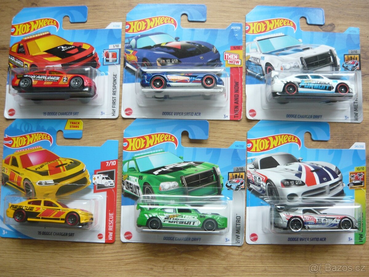 AUTÍČKA HOT WHEELS - 15