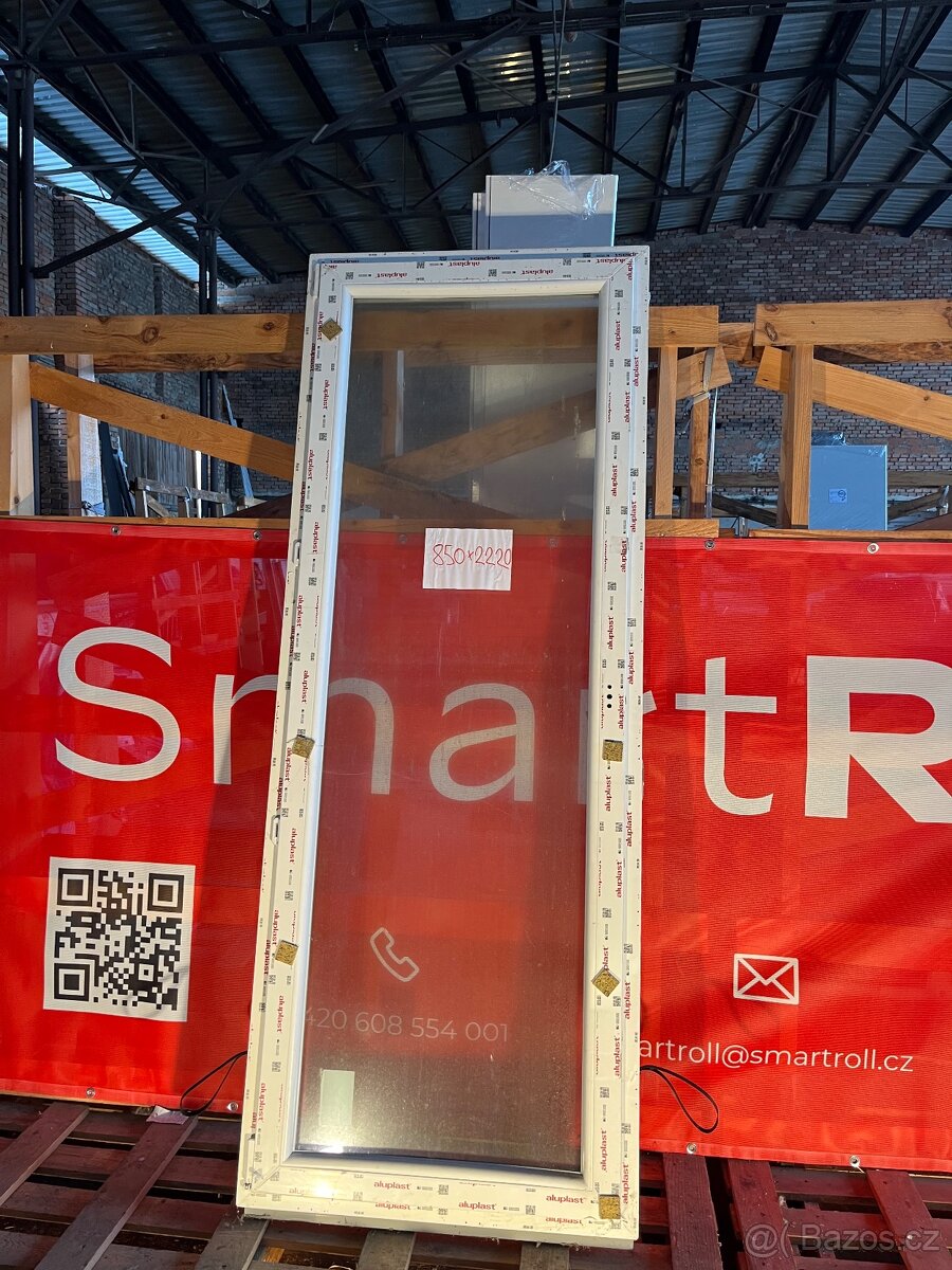 Okno PVC , profil 70 mm/ 3 sklo, nepoužitá okna - 15