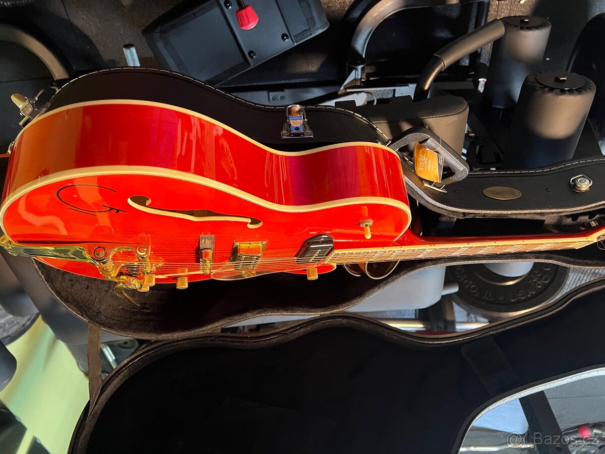 Elektrická kytara typ Gretsch (Kopie) + Pevný kufr - 15