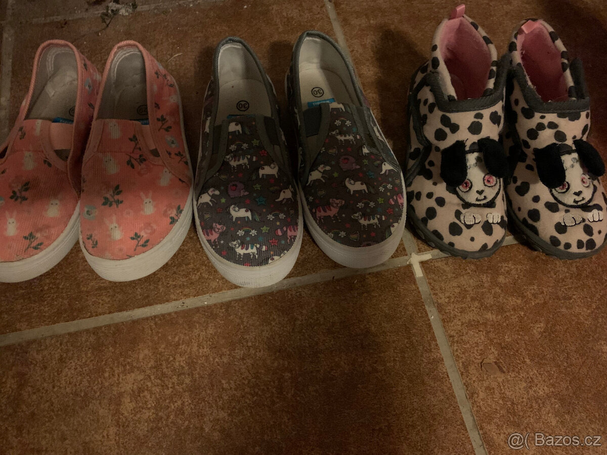 Balík oblečení a boty holčička 2-4 roky - 15