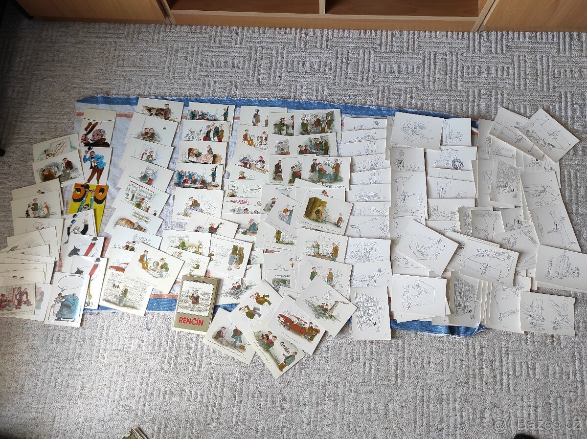 Mix pohlednice ČR,svět,detské,vanoční,velikonoční - 15