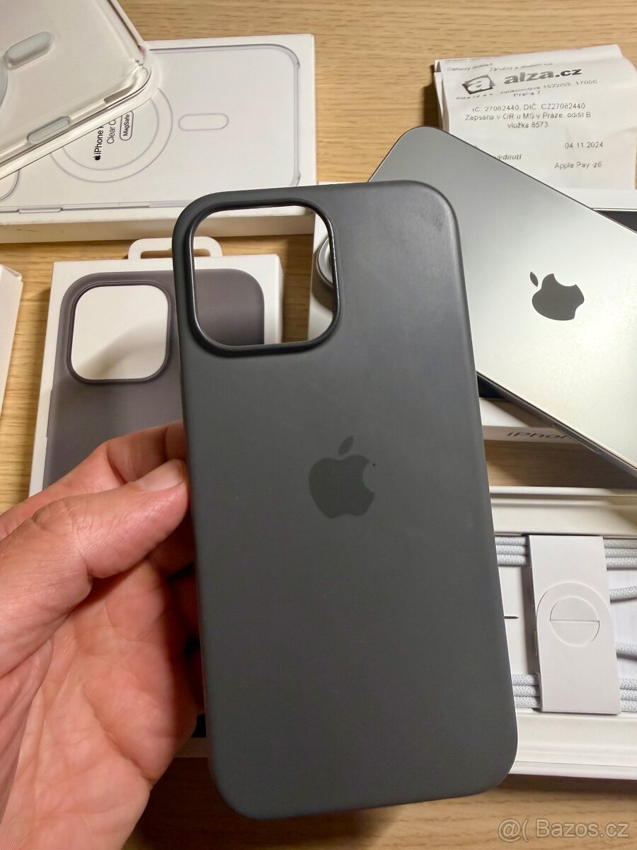 iPhone 16 PRO MAX 256 GB v záruce + 3 originální kryty - 15