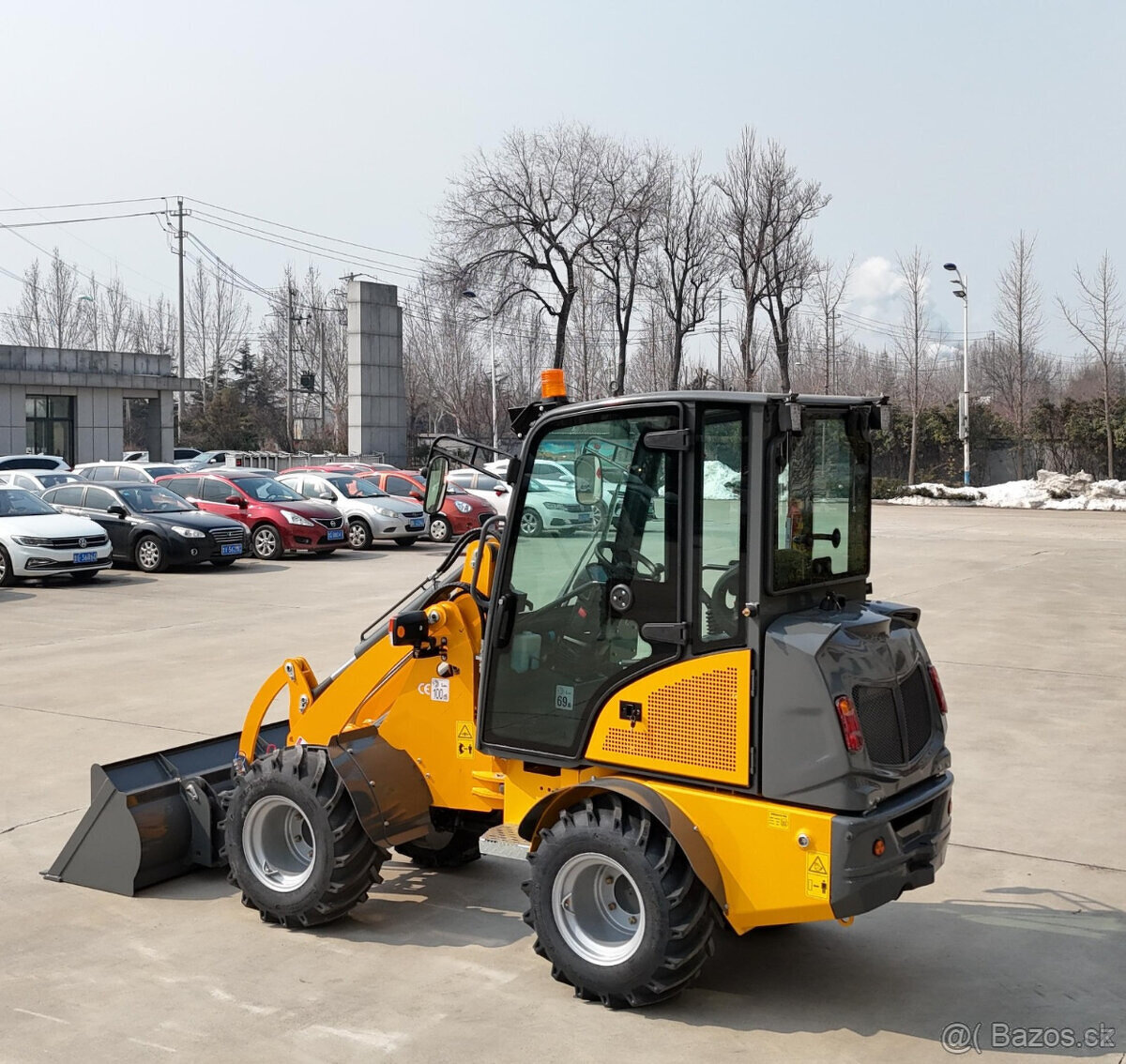 Predám Kolesový mini-nakladač KIMA K1090 4x4 Tal. hydraulika - 15