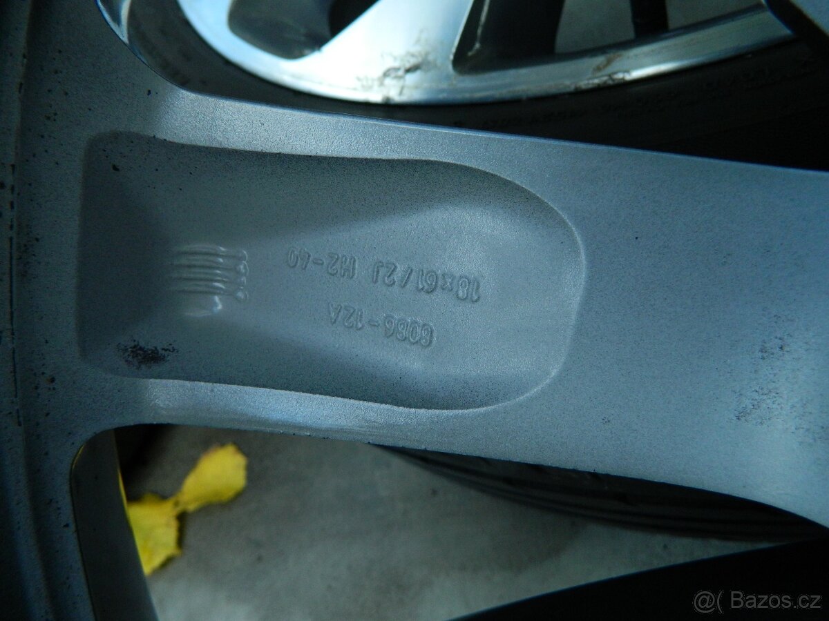 alu kola Nissan qashqai+letní pneu r18 - 15