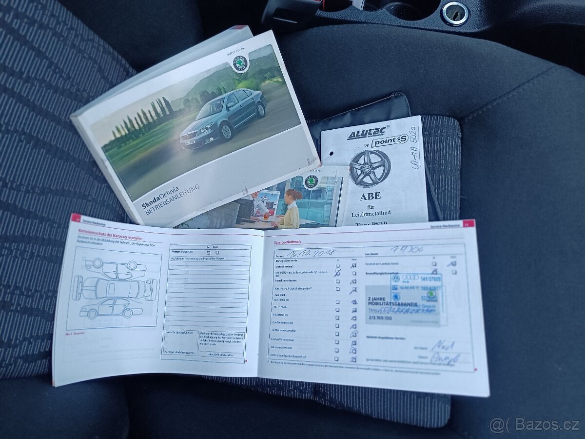 Octavia II - Facelift . 2.0 TDI- Jen 154291 Km - Knížka - 15