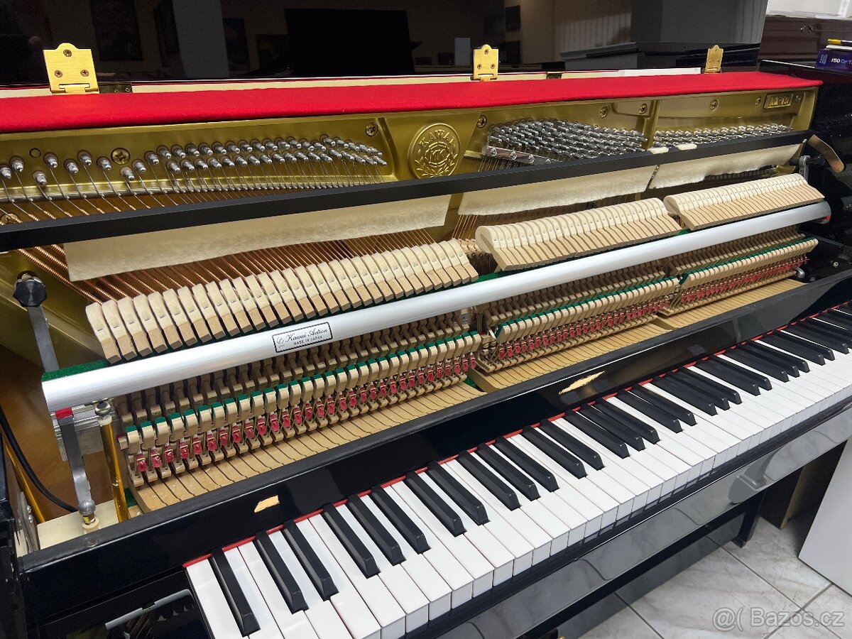 Japonské pianino Kawai mod. KX-10 se zárukou 5 let. Doprava - 15