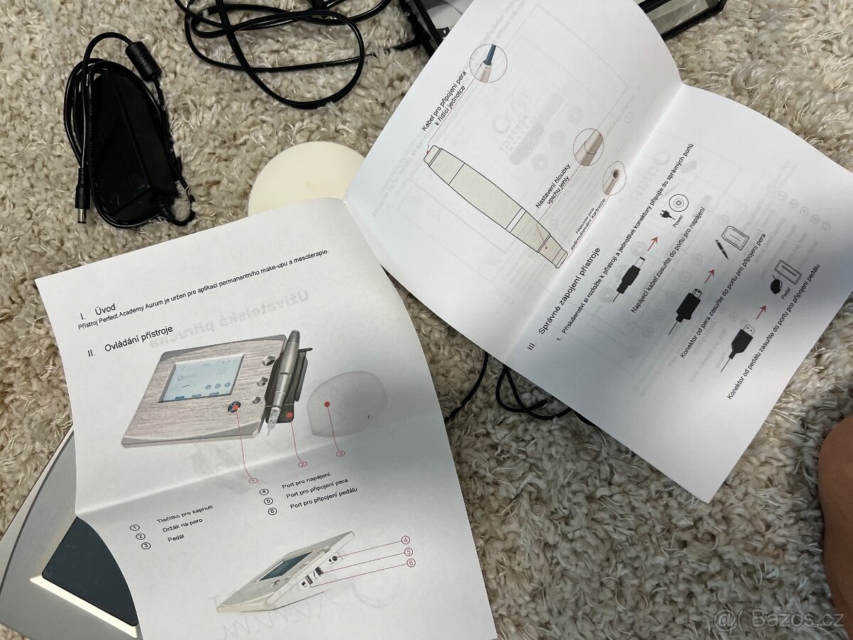 Přístroj na permanentní make-up Perfect Aurum + příslušenstv - 15