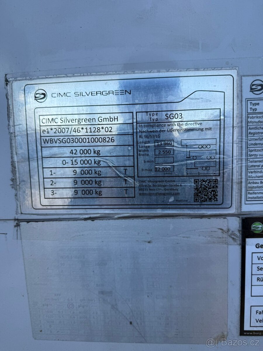 Silvergreen CIMC standard - 15