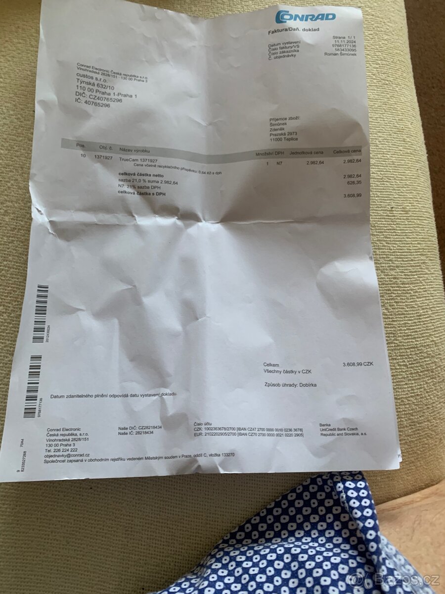 Autokamera truecam 7 - 15