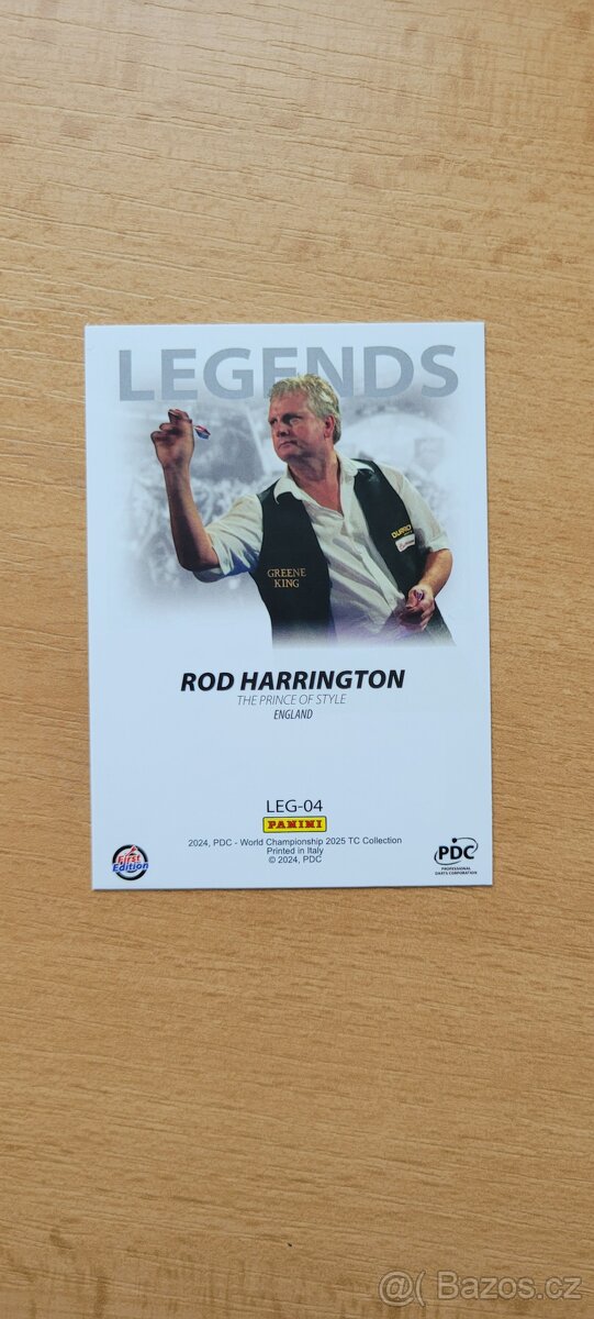 Hráči PDC Darts Šípky Séria Legendy - 15