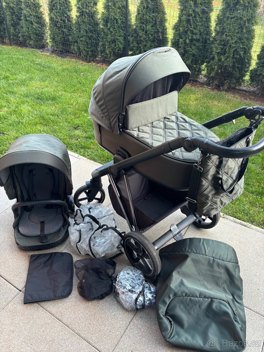 Kočárek Roan Ivi - Forest green - 15
