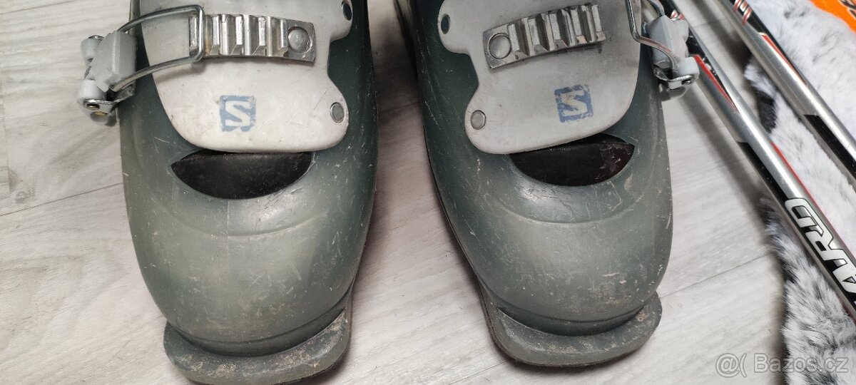 Lyže Blizzard 130, hůlky Blizzard 110, Boty Salamon - 15
