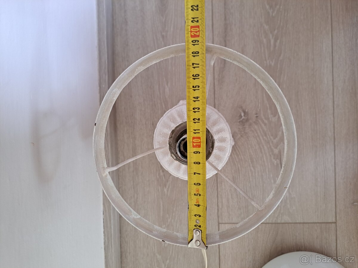 Stará retro lampa "petrolejka" elektrická - 15