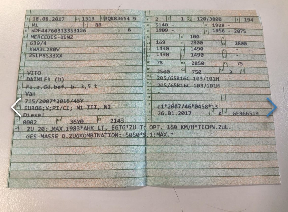 Mercedes-Benz Vito 116 CDI long - odpočet DPH - 15