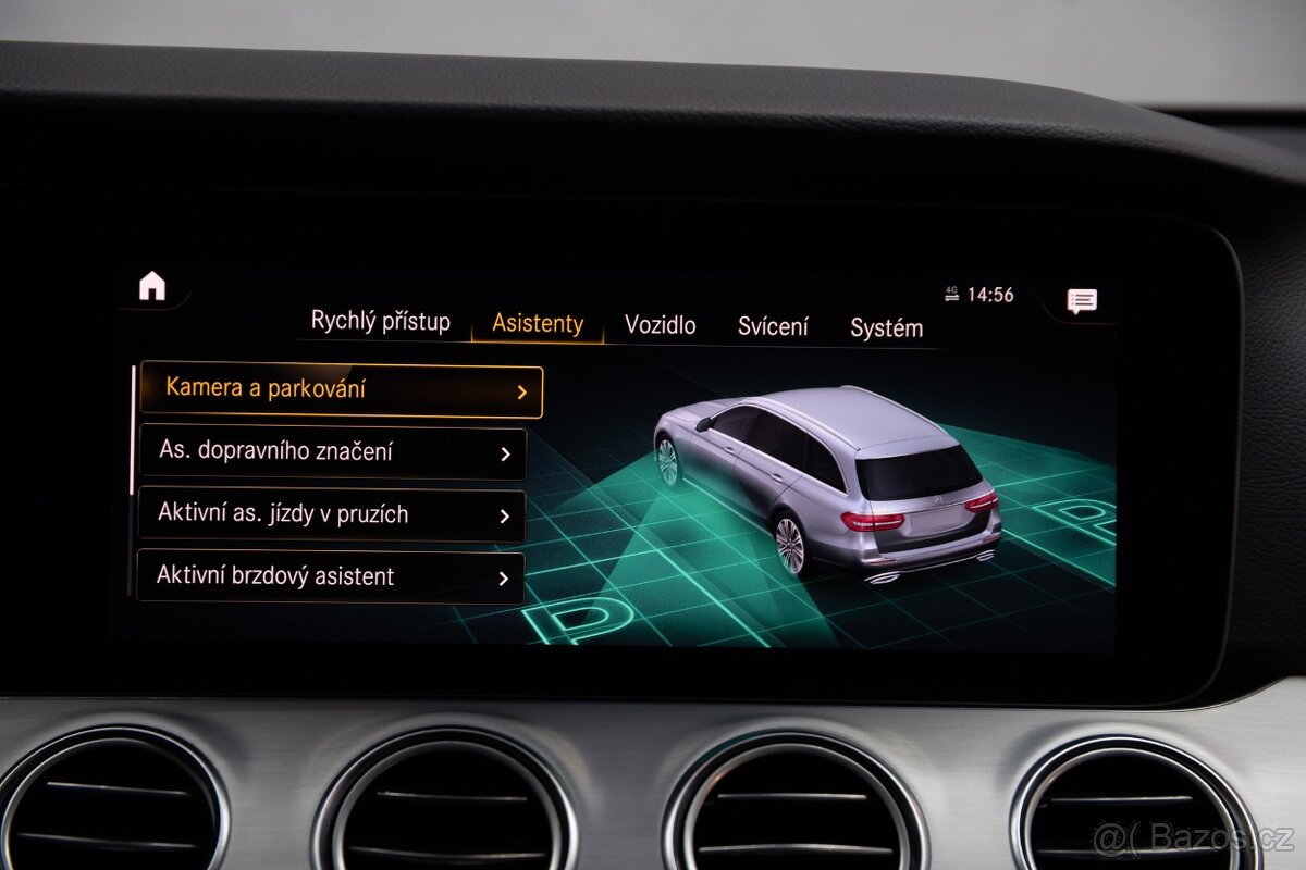 Mercedes-Benz E220d 143kW, automat, 4x4, 2021, DPH - 15