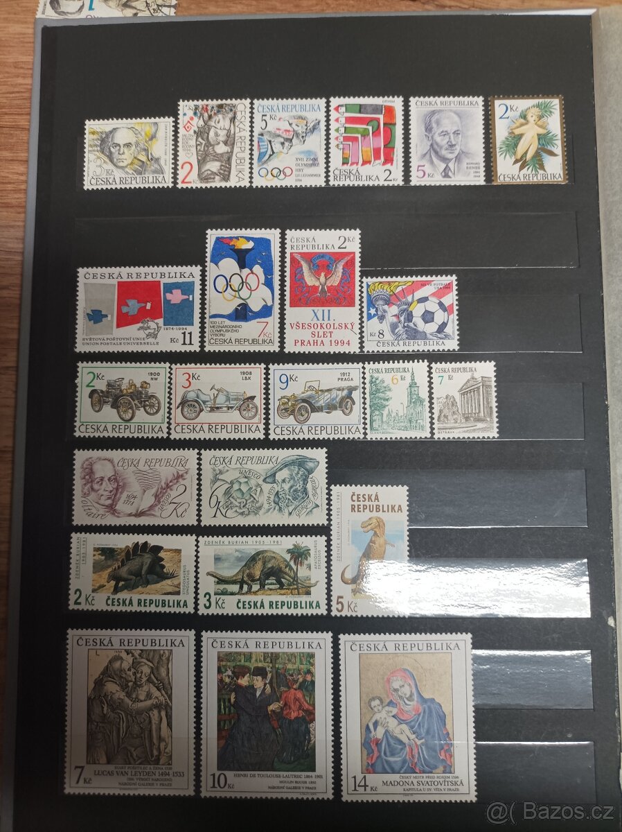 Poštovní známky ČR - 15
