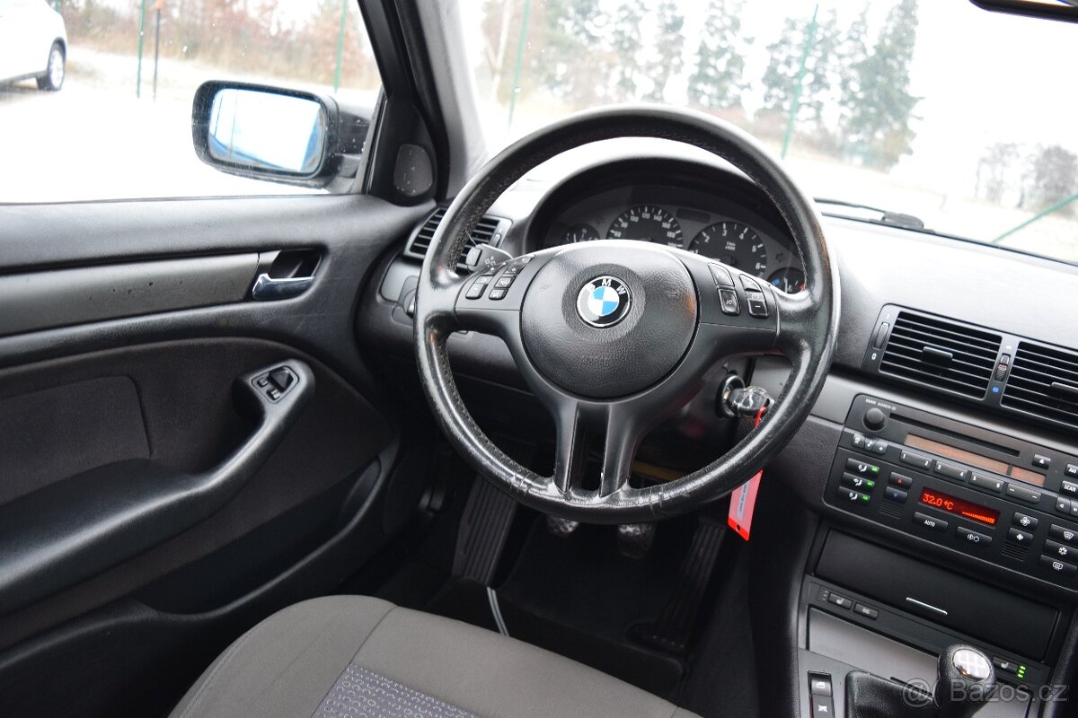 BMW 318i E46 2.0i TAŽNÉ SENZORY 2XKOLA PANORAMA - 15