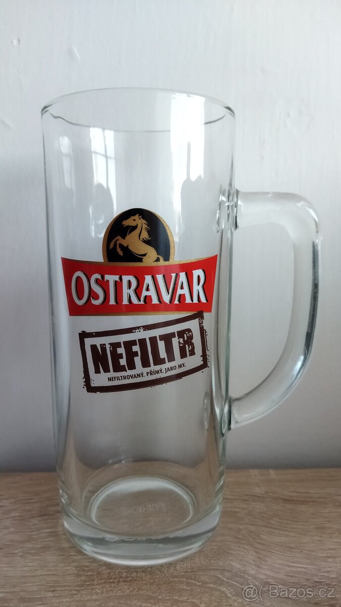 Pivní sklenice Ostravar - 15