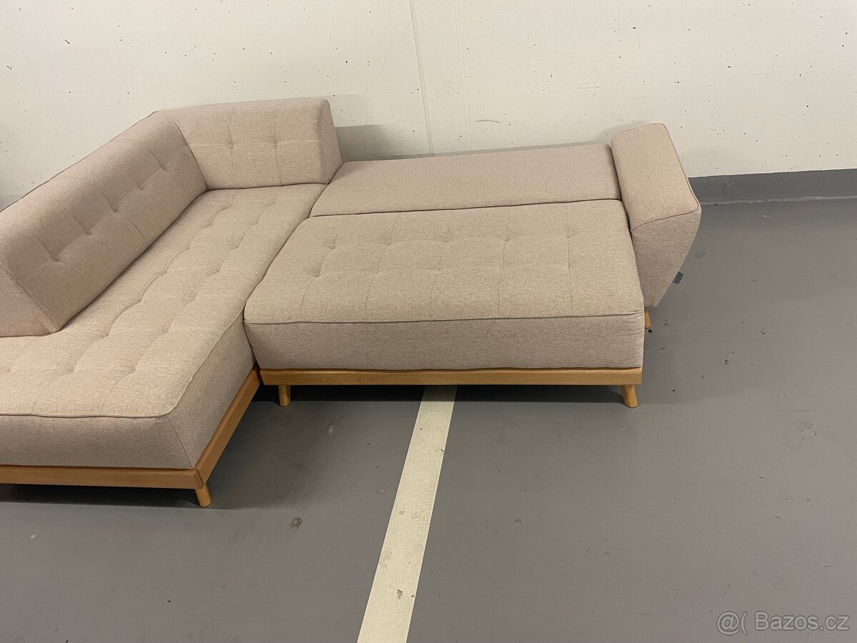 Béžová pohovka Daisy - 15