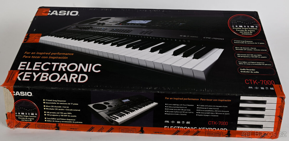 Klávesy Casio CTK-7000 - 15