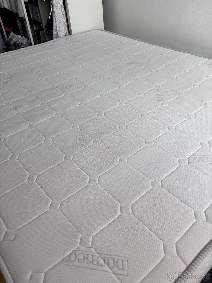 Ikea Mandal postel 160x200 + matrace DORMEO - 15