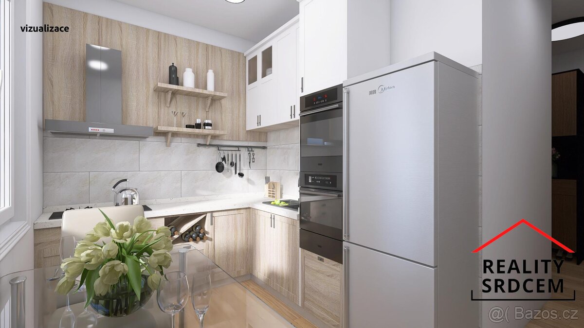 Prodej družstevního bytu 2+1 s lodžií, 51 m2, ul. Majakovské - 15