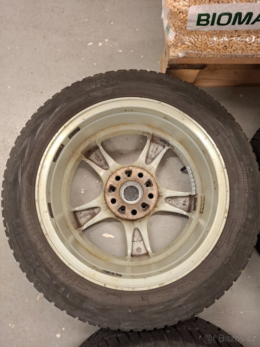 Alu kola 7Jx16H2 vč.pneu - 15