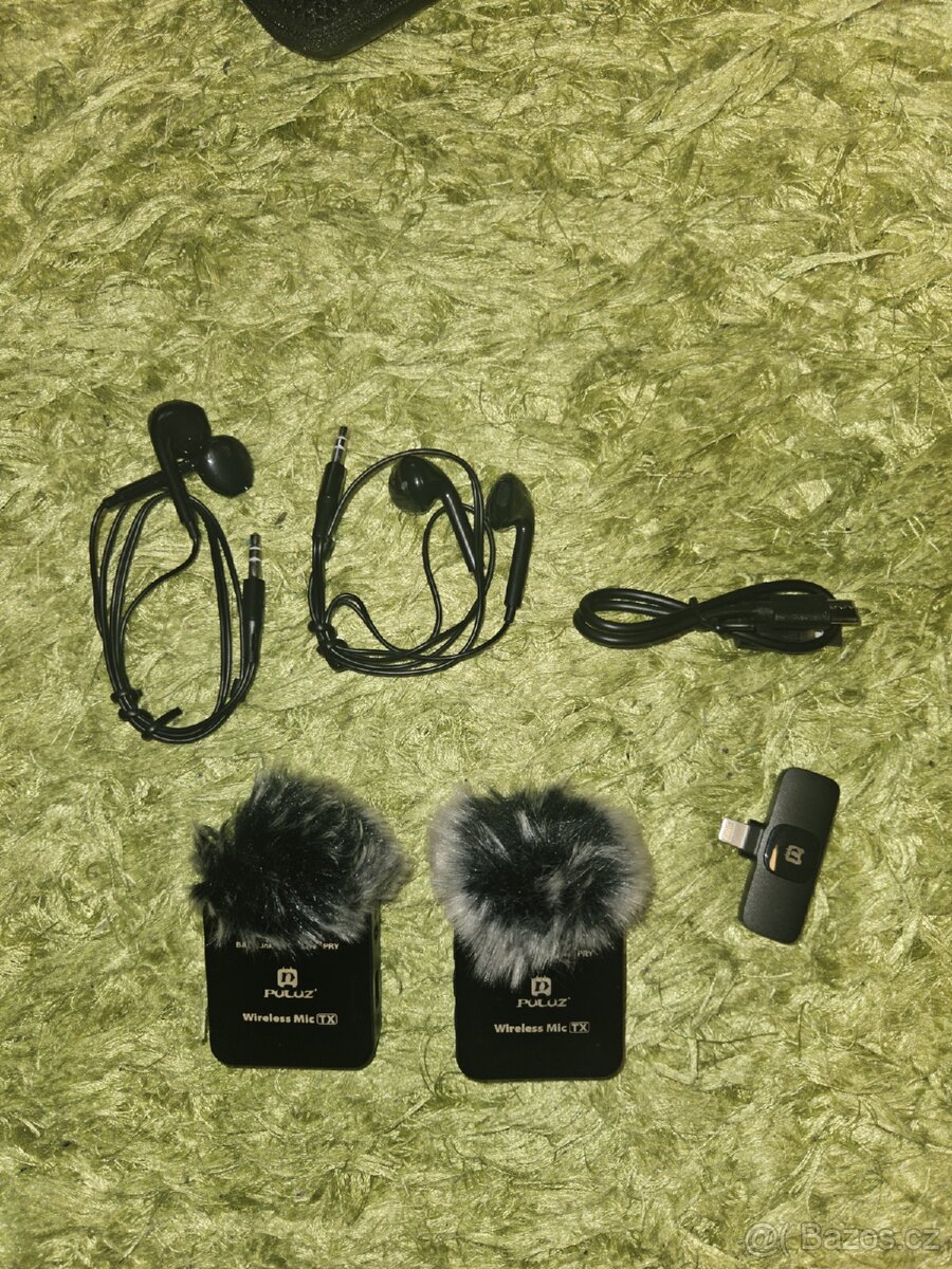 Set na natáčení: iPhone 13 512 GB,OM 7, PULUTZ mic - 15
