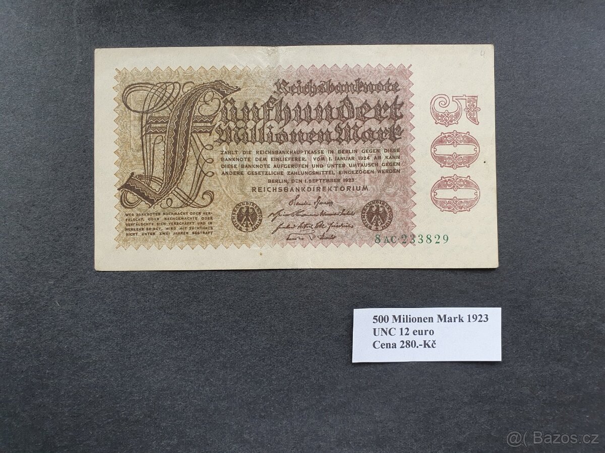 Prodám Bankovky 20 ks - 15