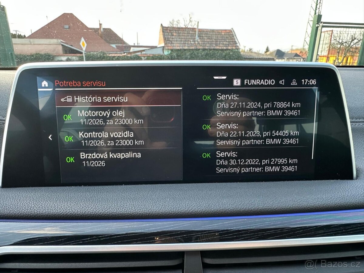 BMW 730d 286PS Ťažné Webasto VyhrievVolant VentilovaneSed - 15