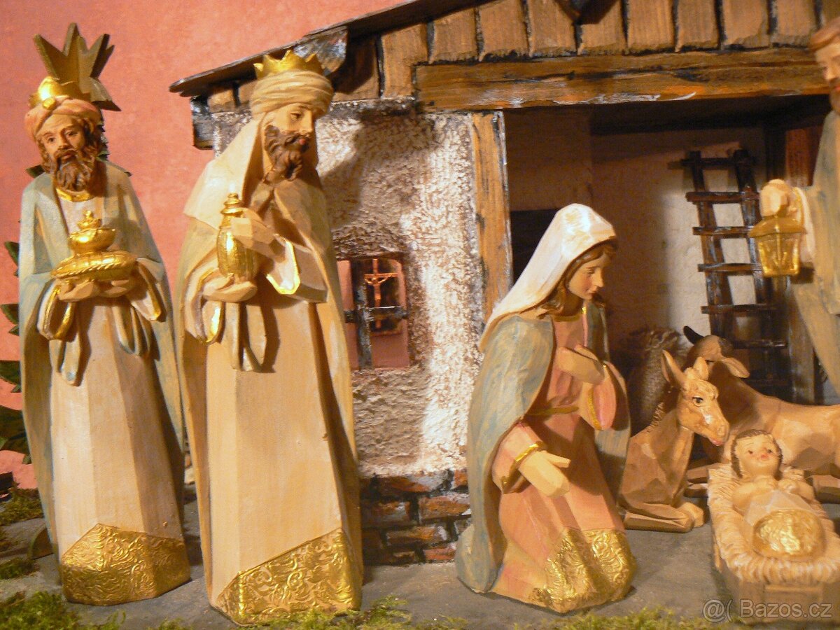 Dřevěný betlém - 15