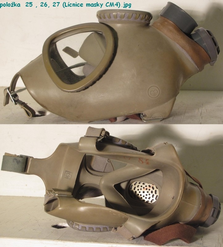 Prodám různé plynové masky a jejich příslušenství - 15