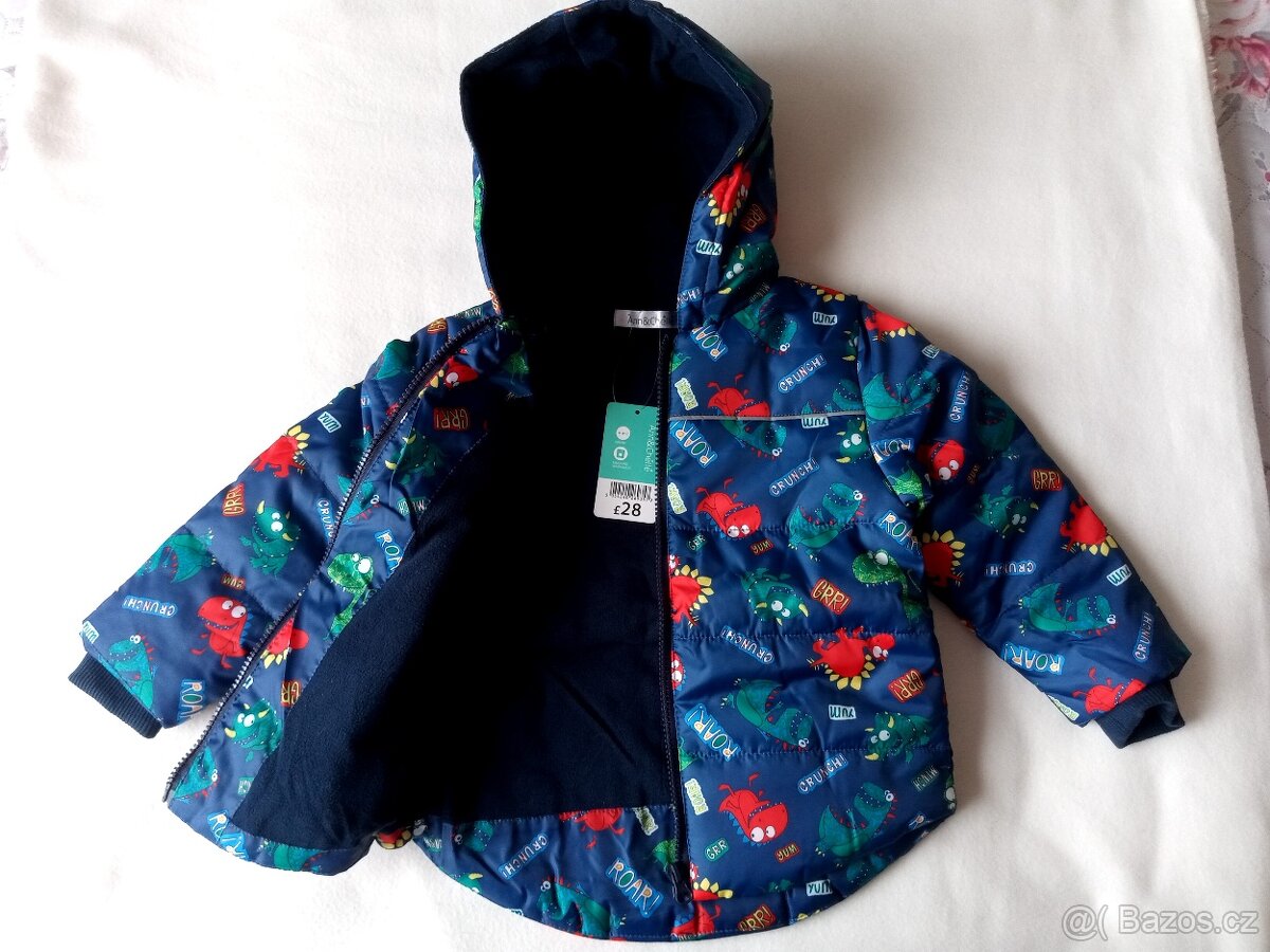 Nová podzimní Dino bunda, 98/104 - 15