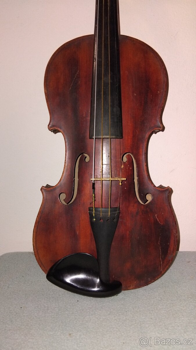 Starožitné housle celé 4/4 Tři kusy. - 15