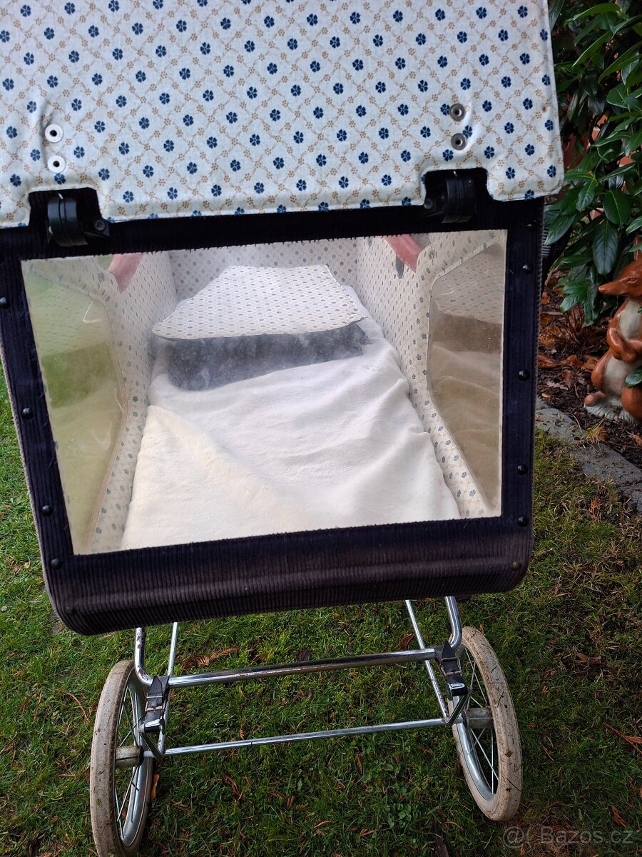 Retro kočárek pro miminko Gesslein č. 2 - 15