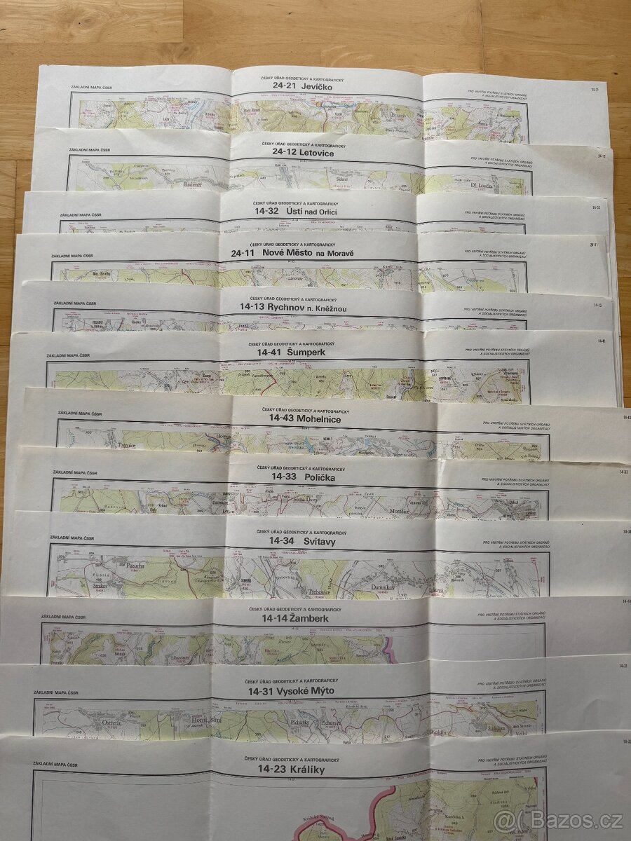 staré mapy , průvodce - 15