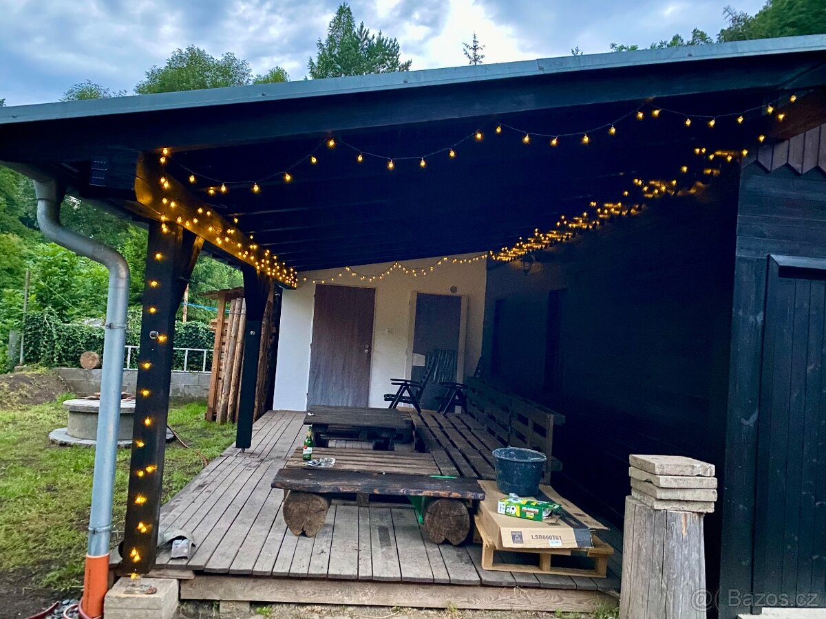 Stavebni pozemek 302 m2 s chatou u reky Svitavy - 15