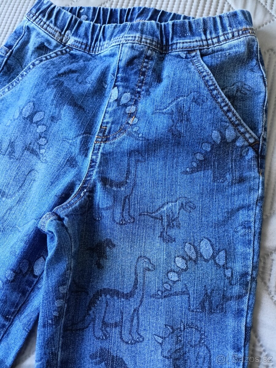 Nové džíny 128/134+nové tenisky, vel.33 - 15